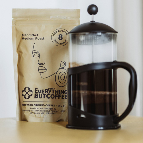 EBC Pure Robusta Espresso Coffee Grounds 250G