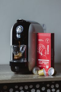 SGL Flexy Nespresso compatible capsule machine and coffee capsules