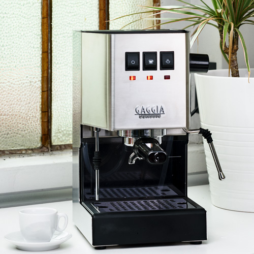 Gaggia Classic EVO Espresso Coffee Machine Inox