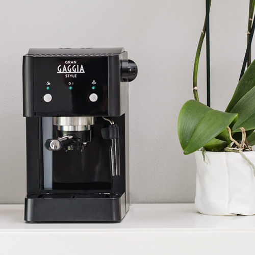 Grangaggia Style Espresso Coffee Machine Black