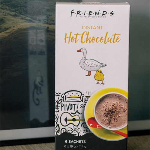 Friends Sachet de chocolat chaud instantané de qualité supérieure