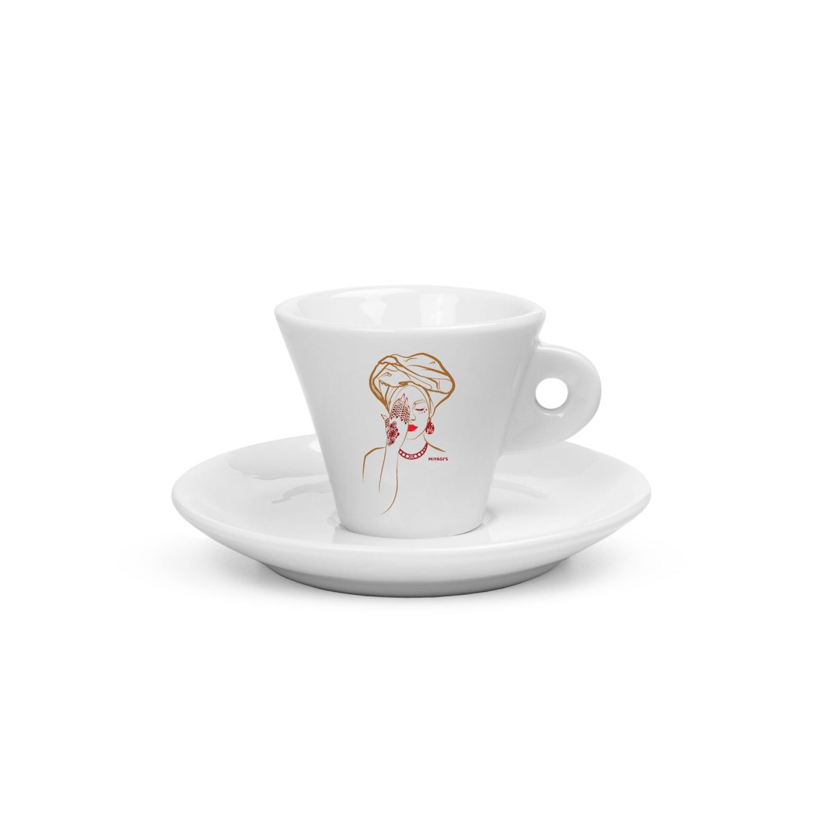 EBC Omoge Espresso Cup and Saucer 65ml