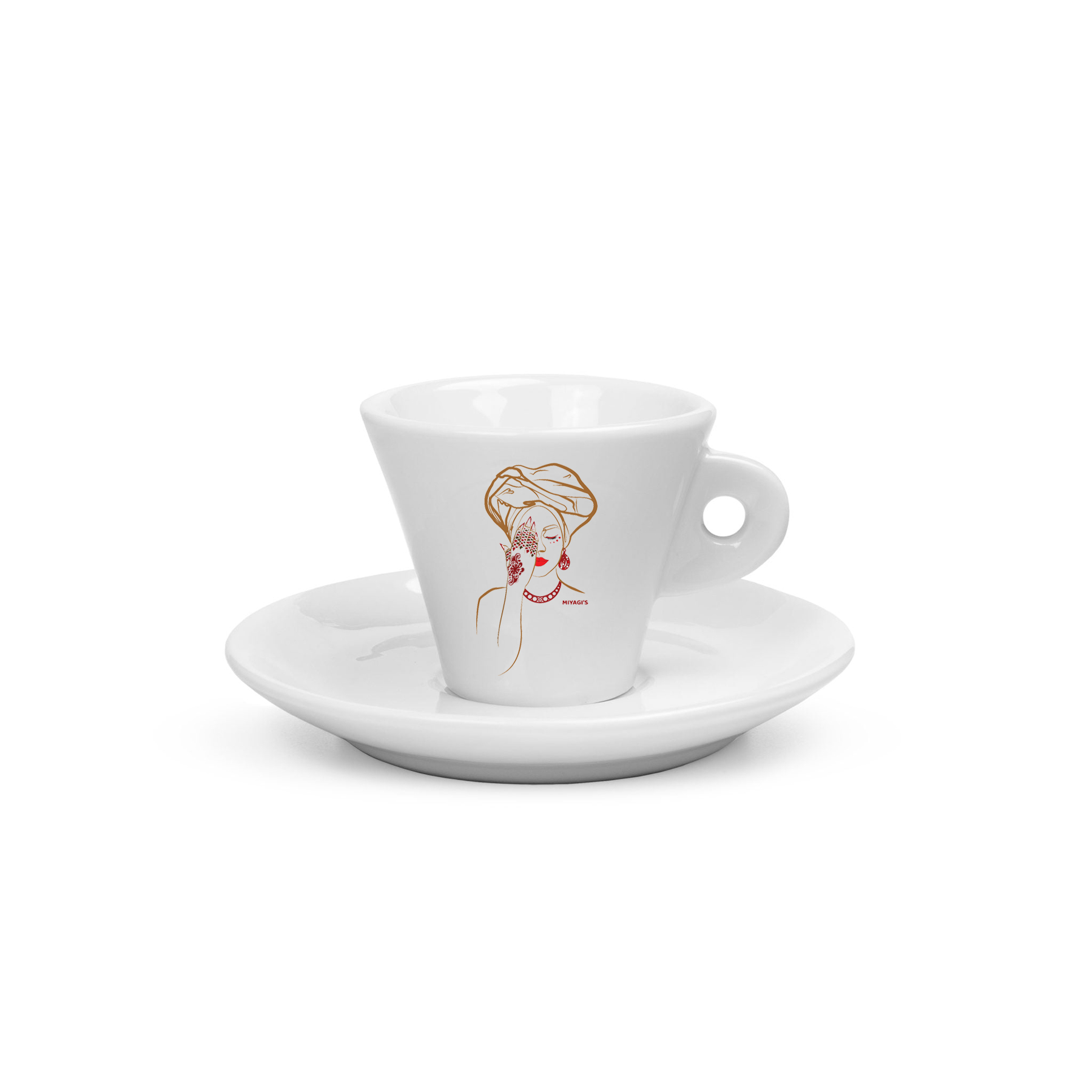 EBC Omoge Espresso Cup and Saucer 65ml