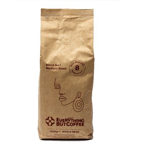 EBC Pure 100% Robusta Coffee Beans 1kg