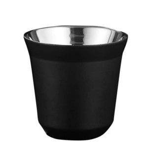 stainless coffee cup 80ml black