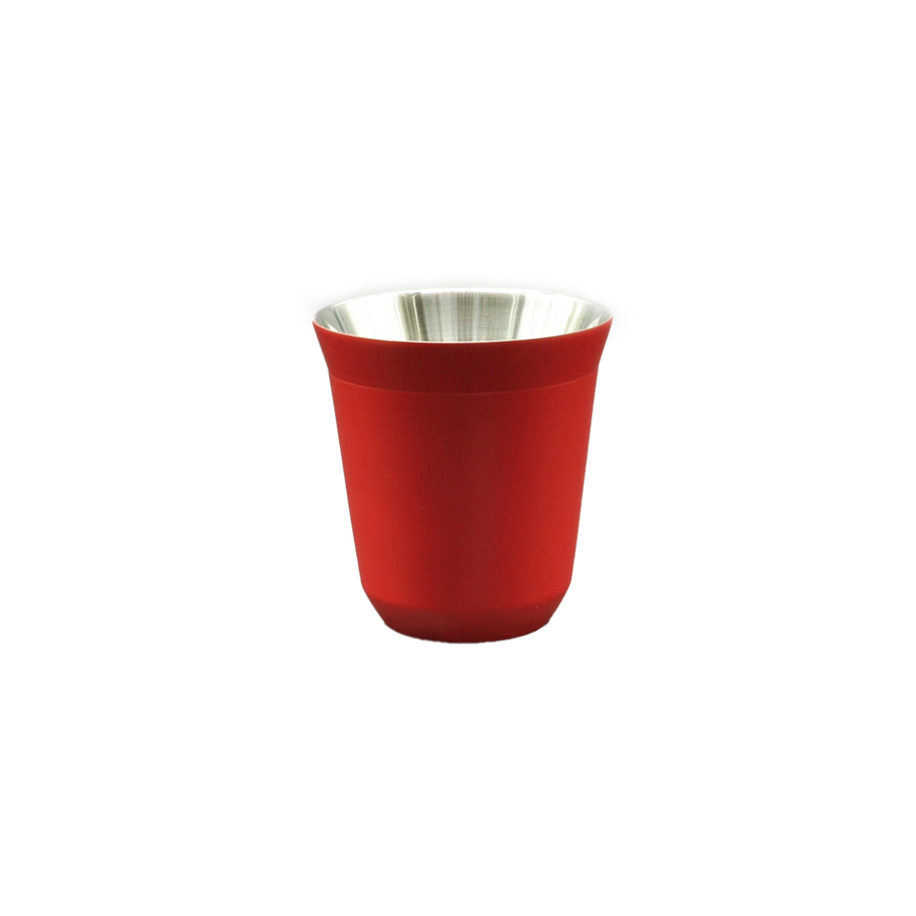 EBC Double Wall Stainless Steel Coffee Cup Red