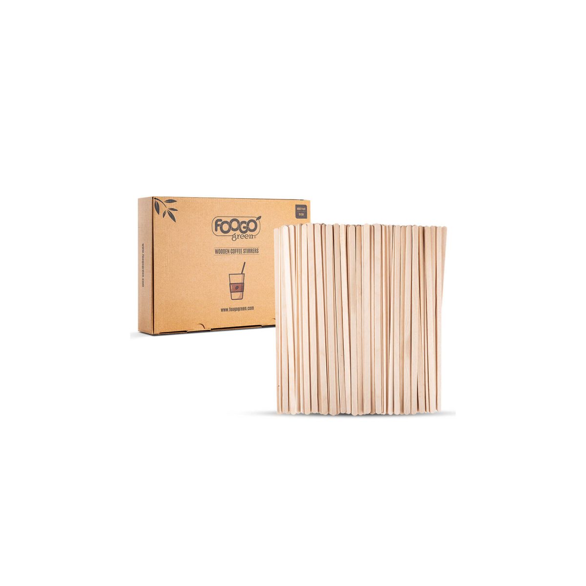 Wooden Coffee Stirrers 19cm