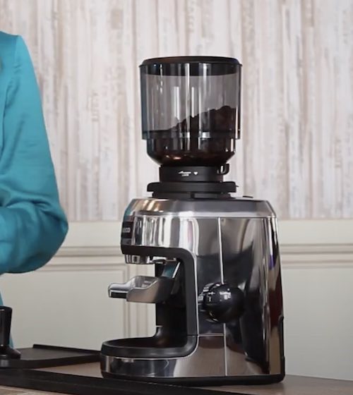 Saeco M50 Commercial Electric Coffee Grinder - 450g Bean Hopper