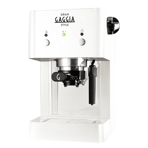 Grangaggia Style Espresso Coffee Machine White