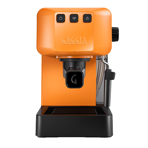 Gaggia EG2109 BLACK Macchina Manuale da Caffè Espresso, Macinato o Cialde,  Sistema POD per Espressi Cremosi Con Cialde, Pre-Infusione Automatica