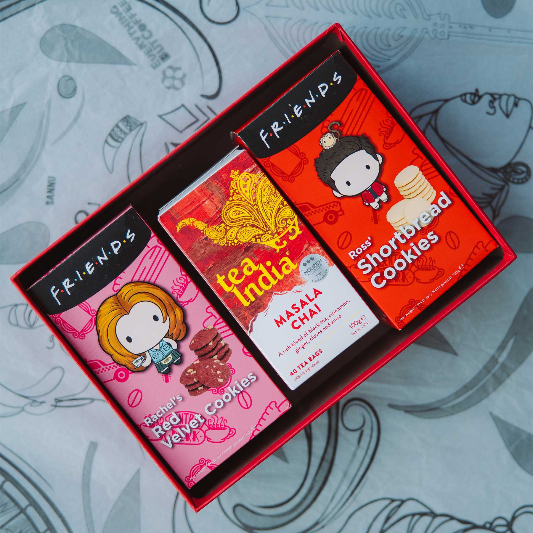 Allure Tea and Cookies Gift Box