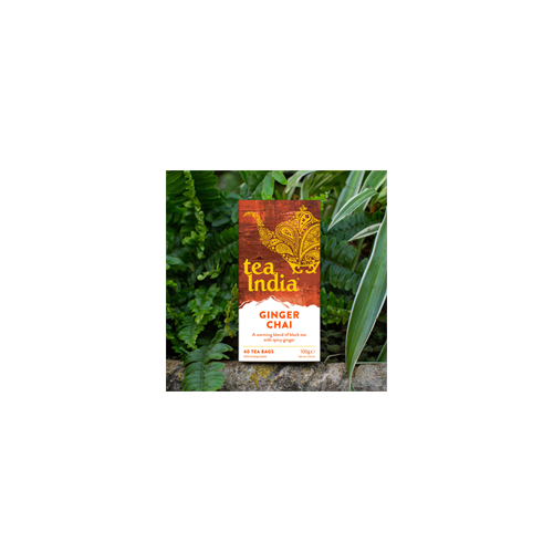 Tea India Ginger Chai 40bags