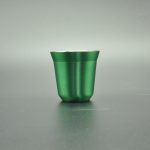 EBC Stainless Steel Double Wall Coffee Cup Green 80ml