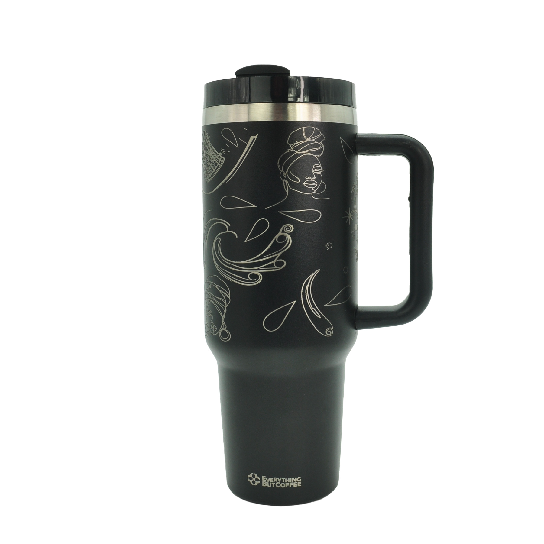 EBC 1200ML Stainless Steel Insulated Travel Tumbler Black