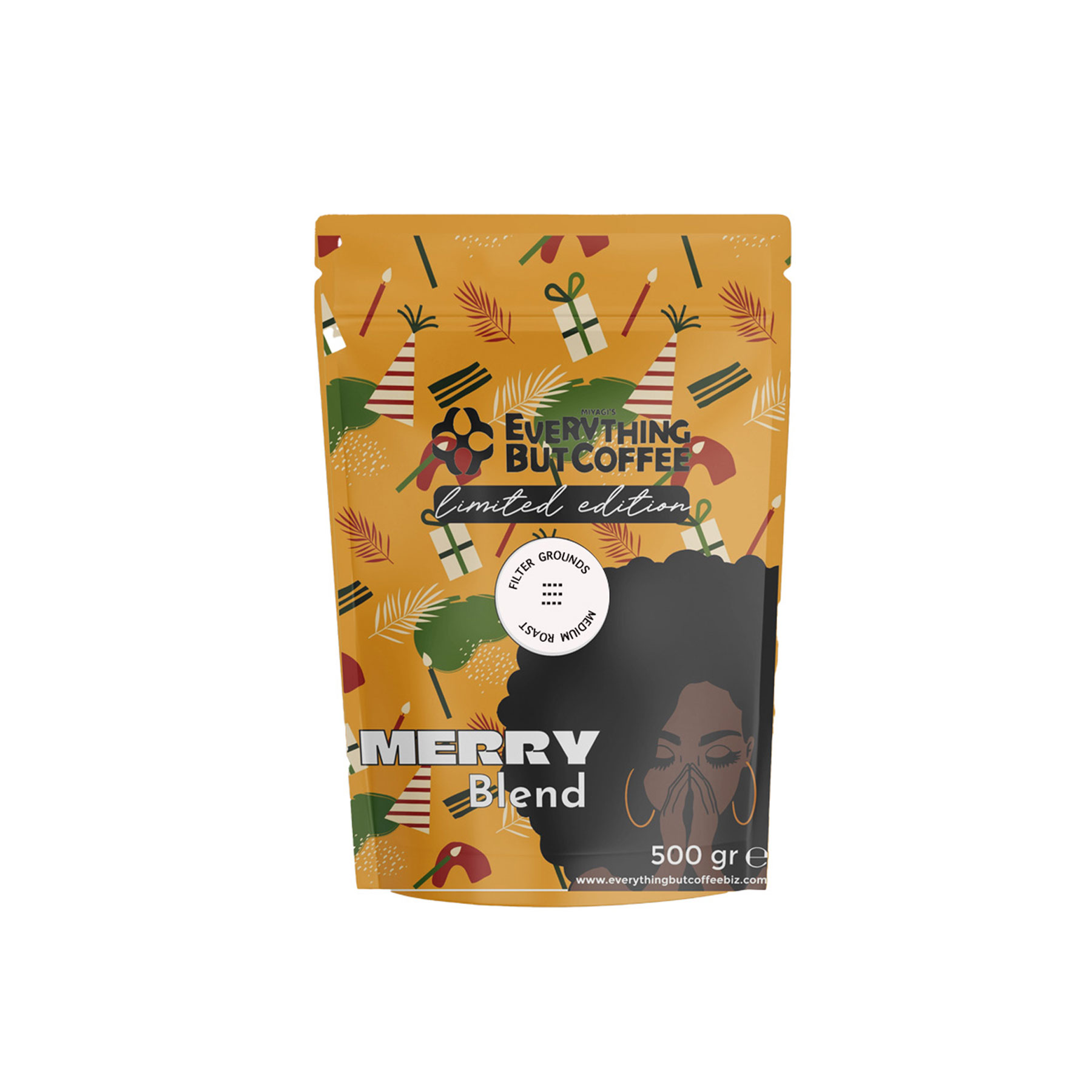 EBC Merry Blend Filter Coffee Grounds 500g