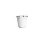 EBC Stainless Steel Double Wall Coffee Cup White 80ml