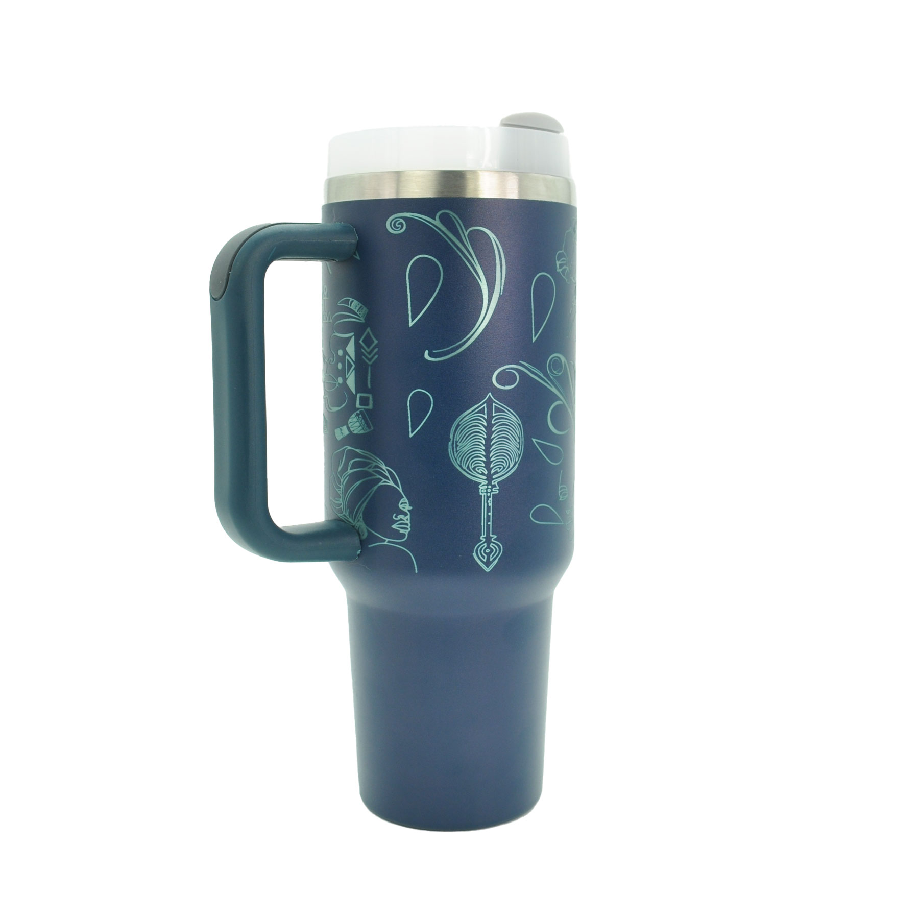 EBC 1200ML Stainless Steel Insulated Travel Tumbler Blue