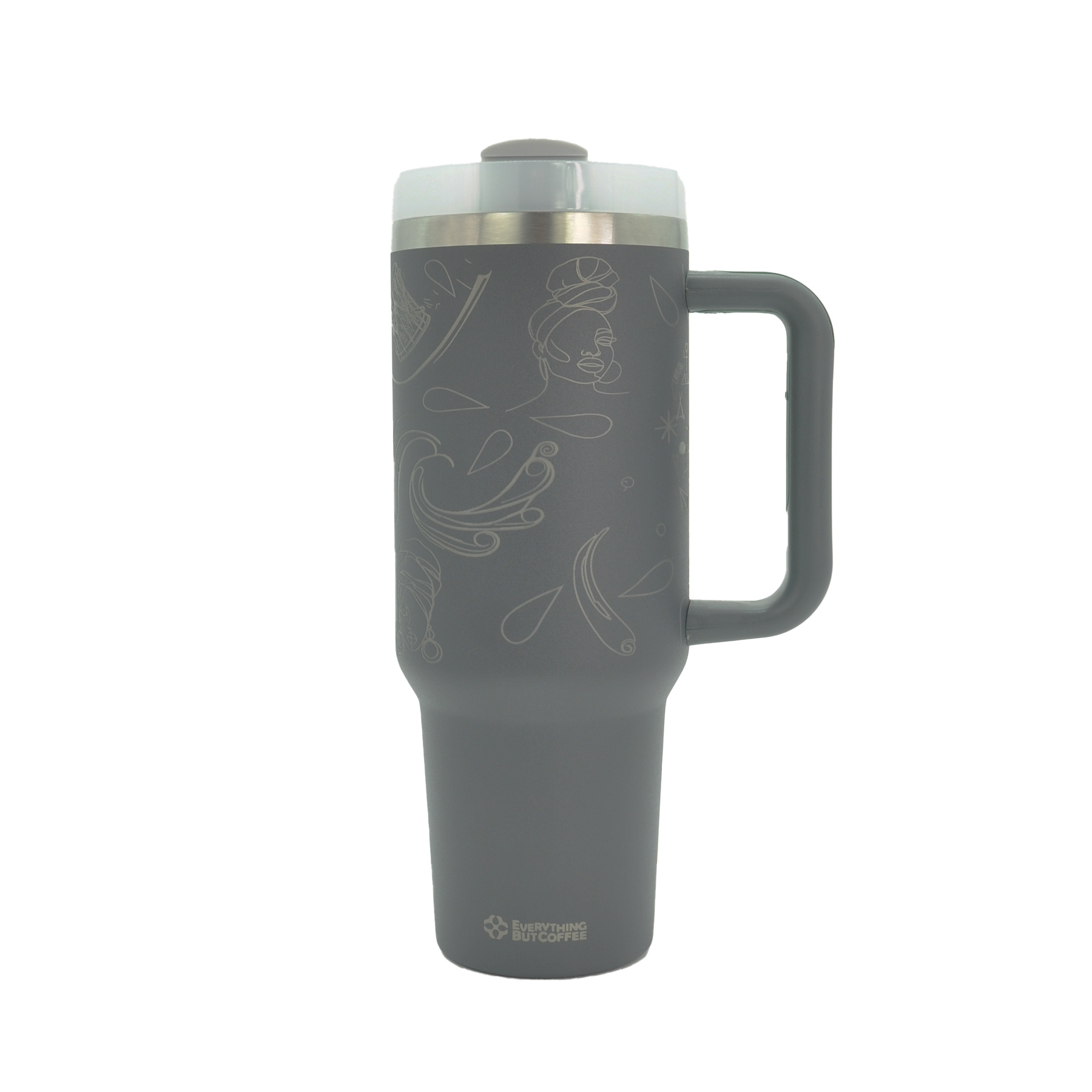 EBC 1200ML Stainless Steel Insulated Travel Tumbler Grey