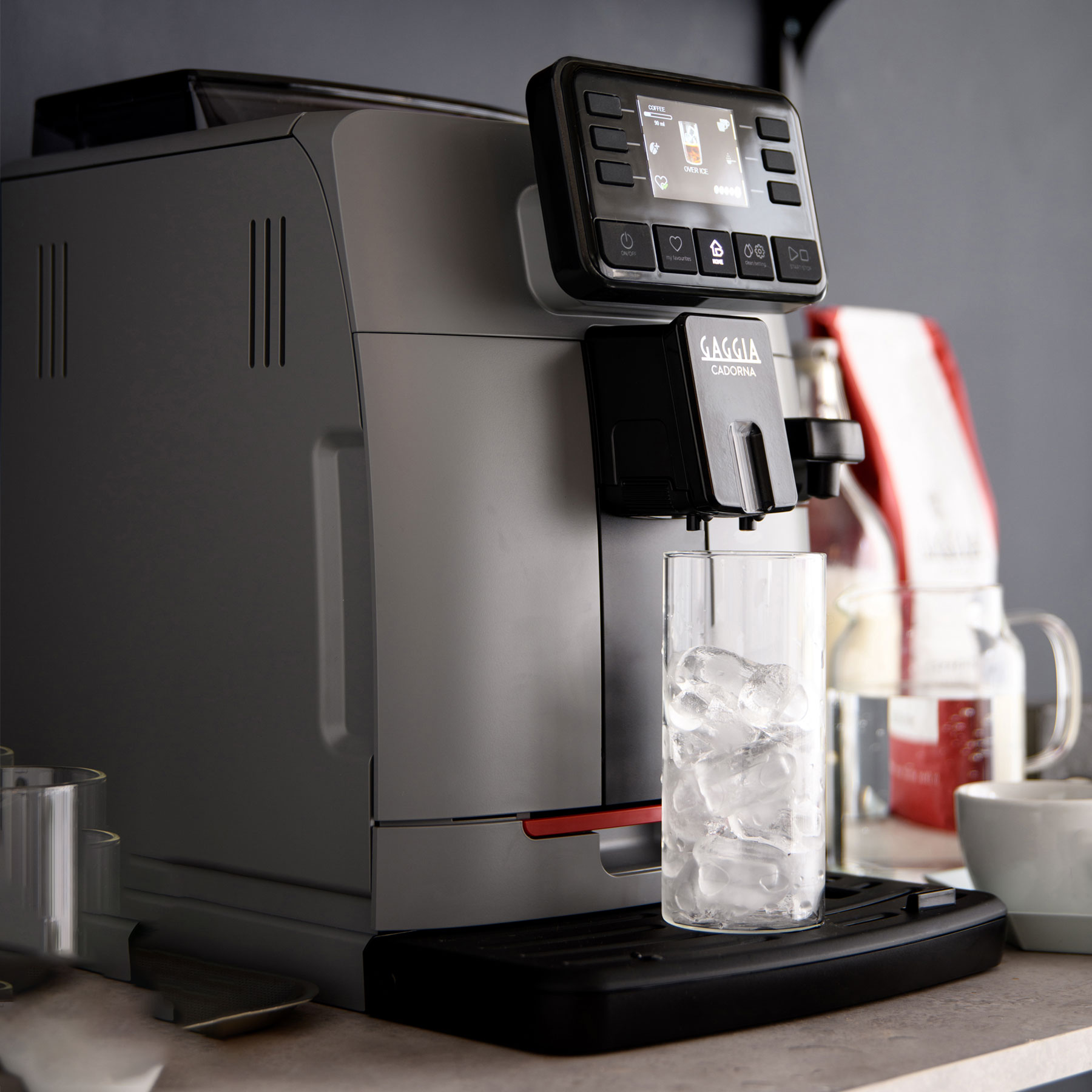 Gaggia Cadorna Prestige Over Ice Bean to Cup Coffee Machine