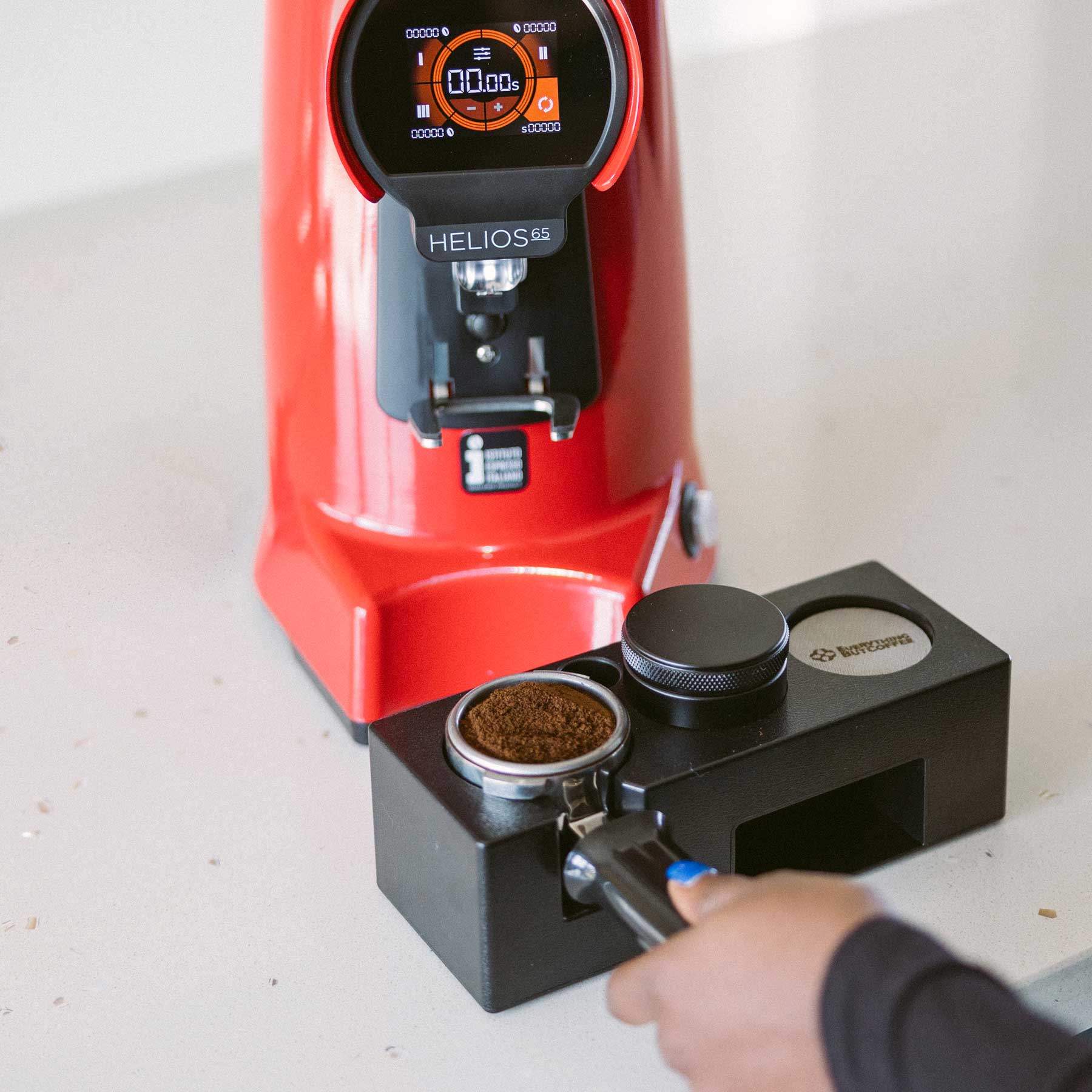 Coffee Tamping Espresso Station