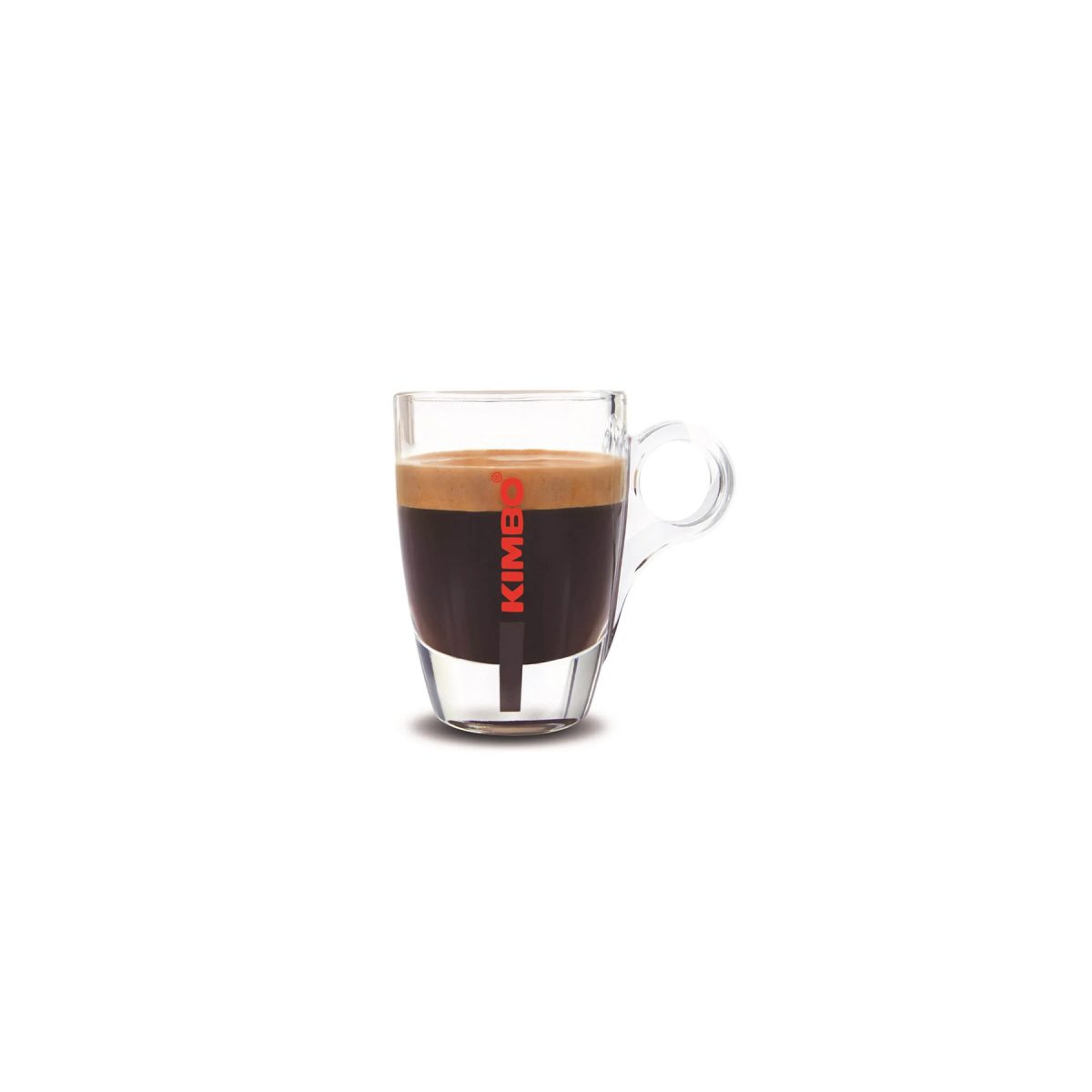 Kimbo 65ml Espresso Coffee Glass and Saucer