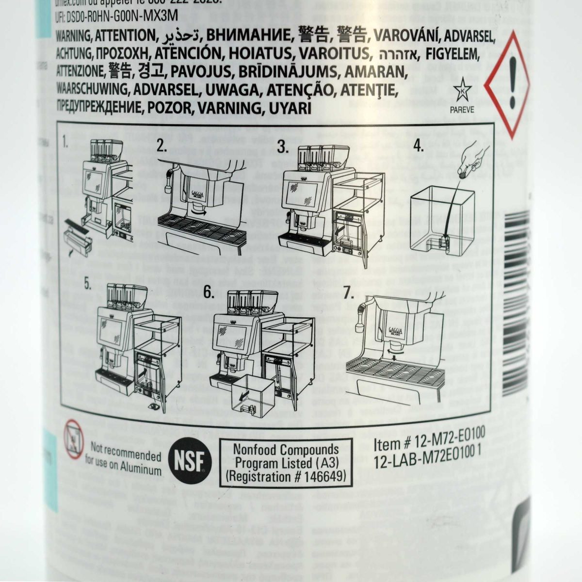 Gaggia Milano Cleanilk EVO Milk System Cleaning 100 Tablets