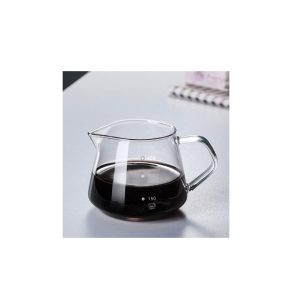 400ml Borosilicate Pour Over Coffee Glass Pot