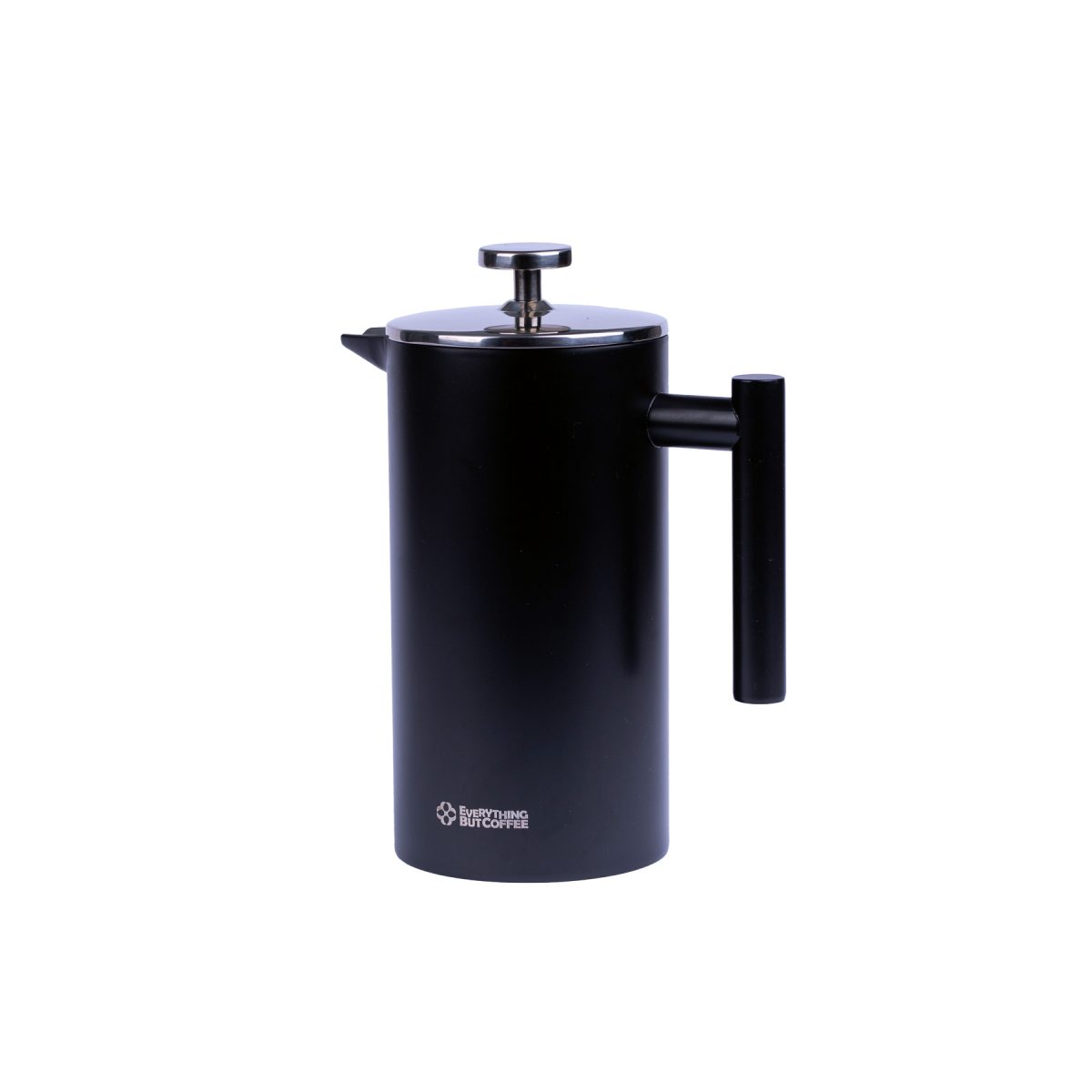 EBC Stainless Steel Double Wall Insulation Coffee Plunger 1000ml Matt Black