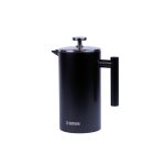 EBC Stainless Steel Double Wall Insulation Coffee Plunger 1000ml Matt Black