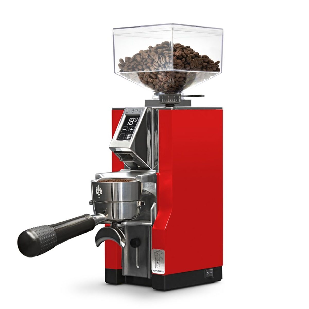 Eureka Mignon Libra Coffee Grinder Red