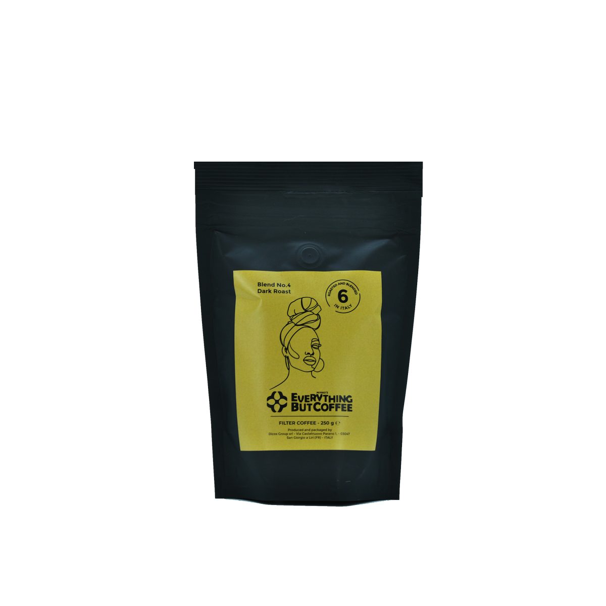 EBC Ingot Premium Dark Roast Filter Coffee grounds 250g