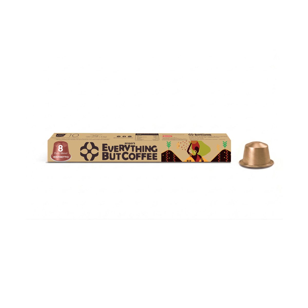 EBC Pure Blend Ristretto Nespresso Compatible Capsules