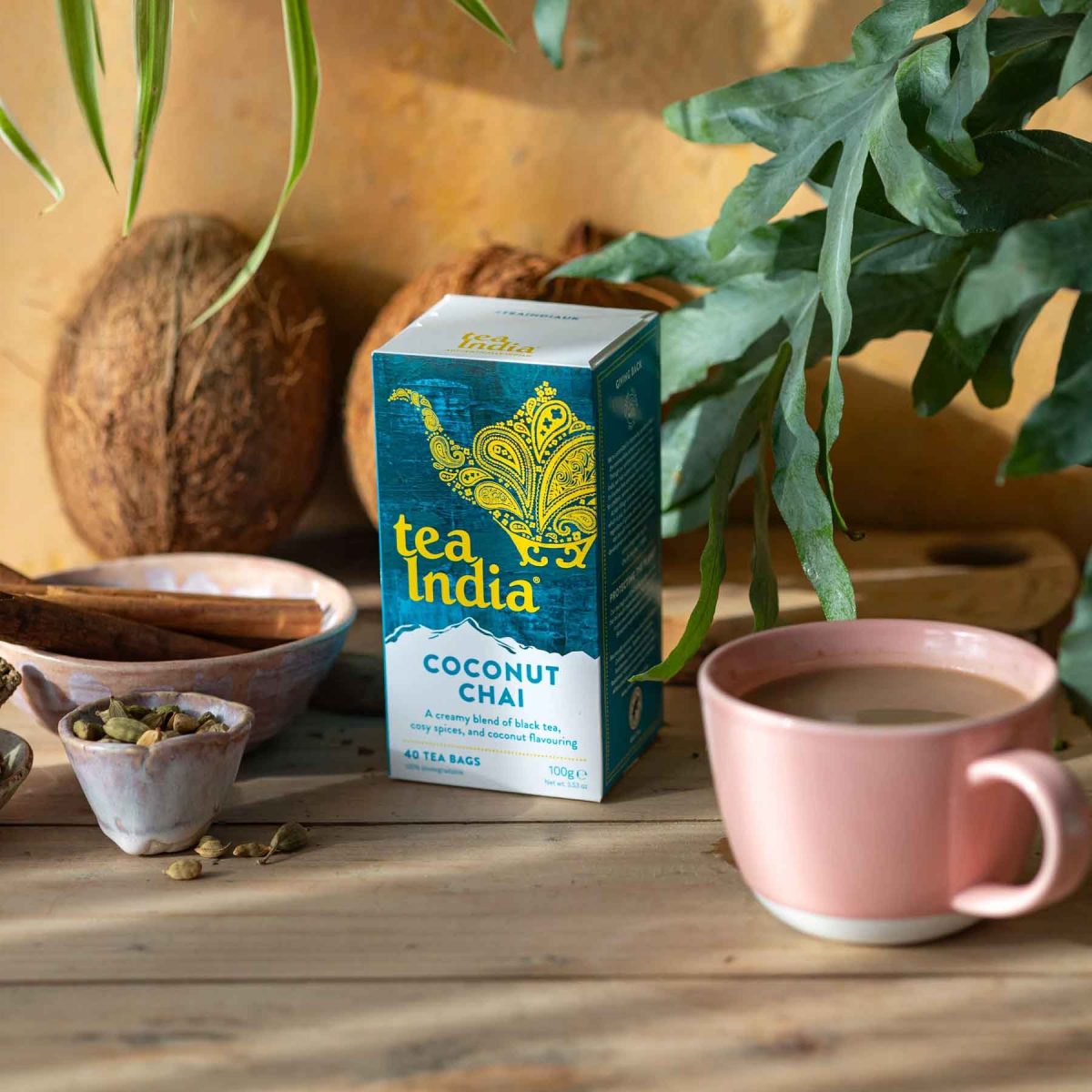 Tea India Coconut Chai 40bags