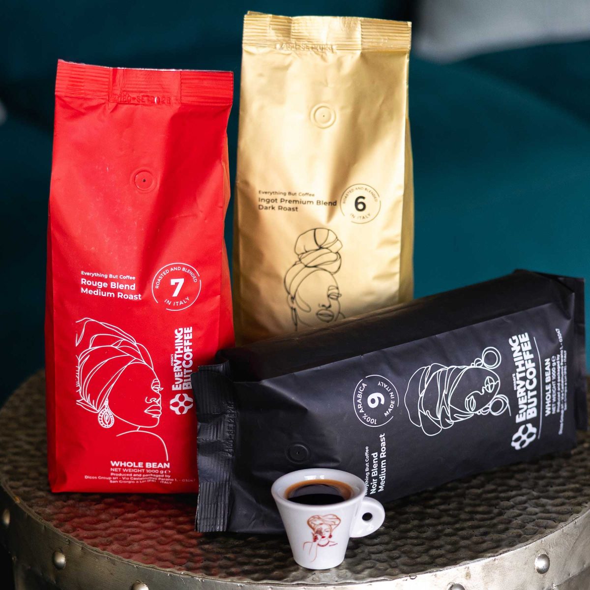 EBC Rouge Mixed Blend Coffee 1kg